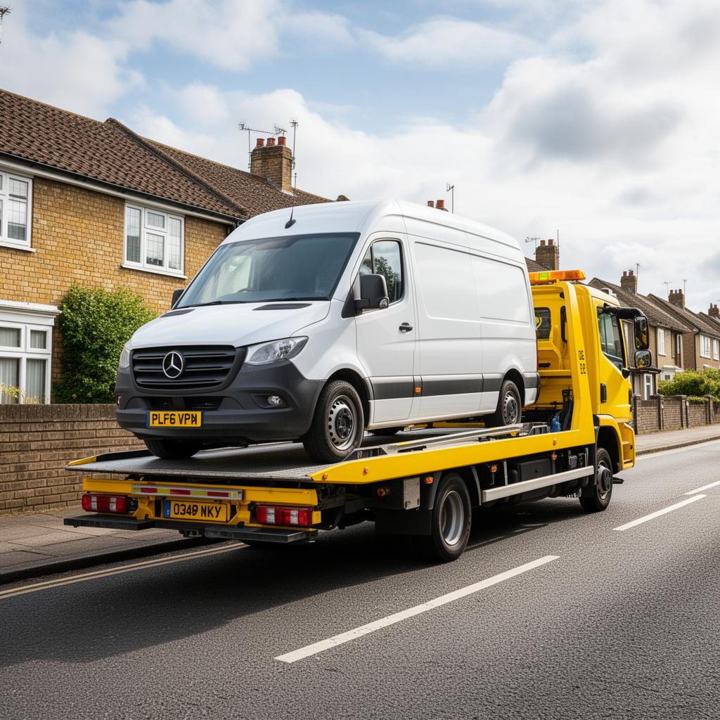 Van loaded & gone